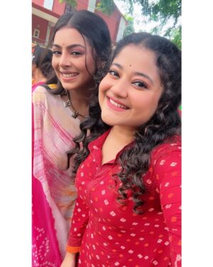 Asmee Ghosh Instagram - Happy Birthday my mischief partner❤️! One of the best friendships that happened to me last year was with you and  I am going to cherish it throughout🌸 Love you my pookie…… to more addas, to more overthinking, and to more coin master spins🤣… may we keep on bringing out the little kids in each other😘