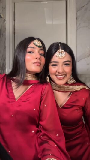 Asmeet Sehra Instagram - Bas avee hi wala get ready with usššā¤ļø
ą¤ą¤¹ą¤Øą„ @vbhushan.adornments
#reels #explore #reelsinstagram #grwm