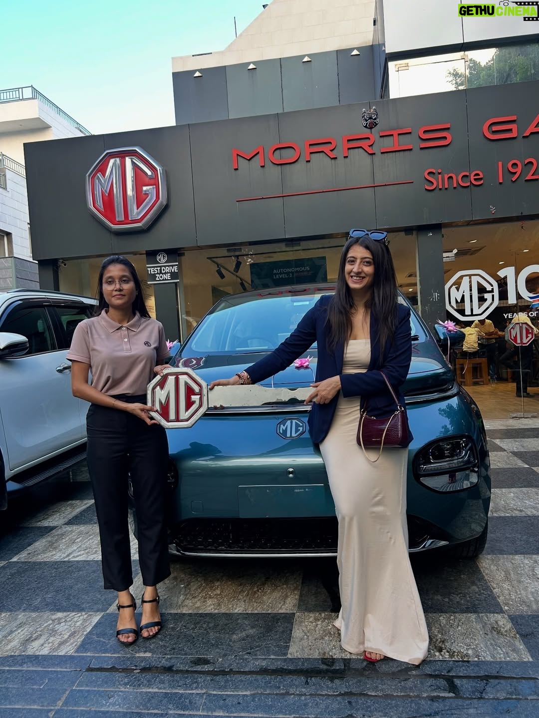 Asmita Arora - 1.7K Likes - They say you never forget your firsts… guess this one’s going to stay parked in my heart forever ❤️Here’s to countless memories, endless drives and new beginnings #myfirstcar