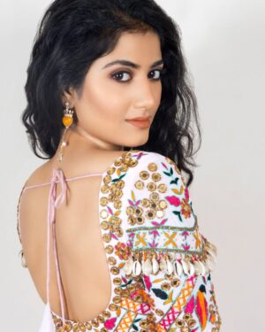 Astha Khandelwal Instagram - In the quiet grace of her gaze, a thousand suns rise, 
Her smile, a delicate dance of moonlight on serene waters, 
Wrapped in hues of the earth, she walks like dawn, 
A whisper of tradition, a breath of the ancient, 
Yet in her eyes, the spark of youth, untamed and free, 
She is a song of the land, a portrait of timeless beauty, 
Where past and present entwine in her every step, 
A living poem, an eternal dream, she is India’s own.
 

[ Grace, Elegance, Tradition, Youth, Dawn, Ancient, Timeless, Poem, Beauty, Culture, Heritage, India, Radiance, Serenity ]
