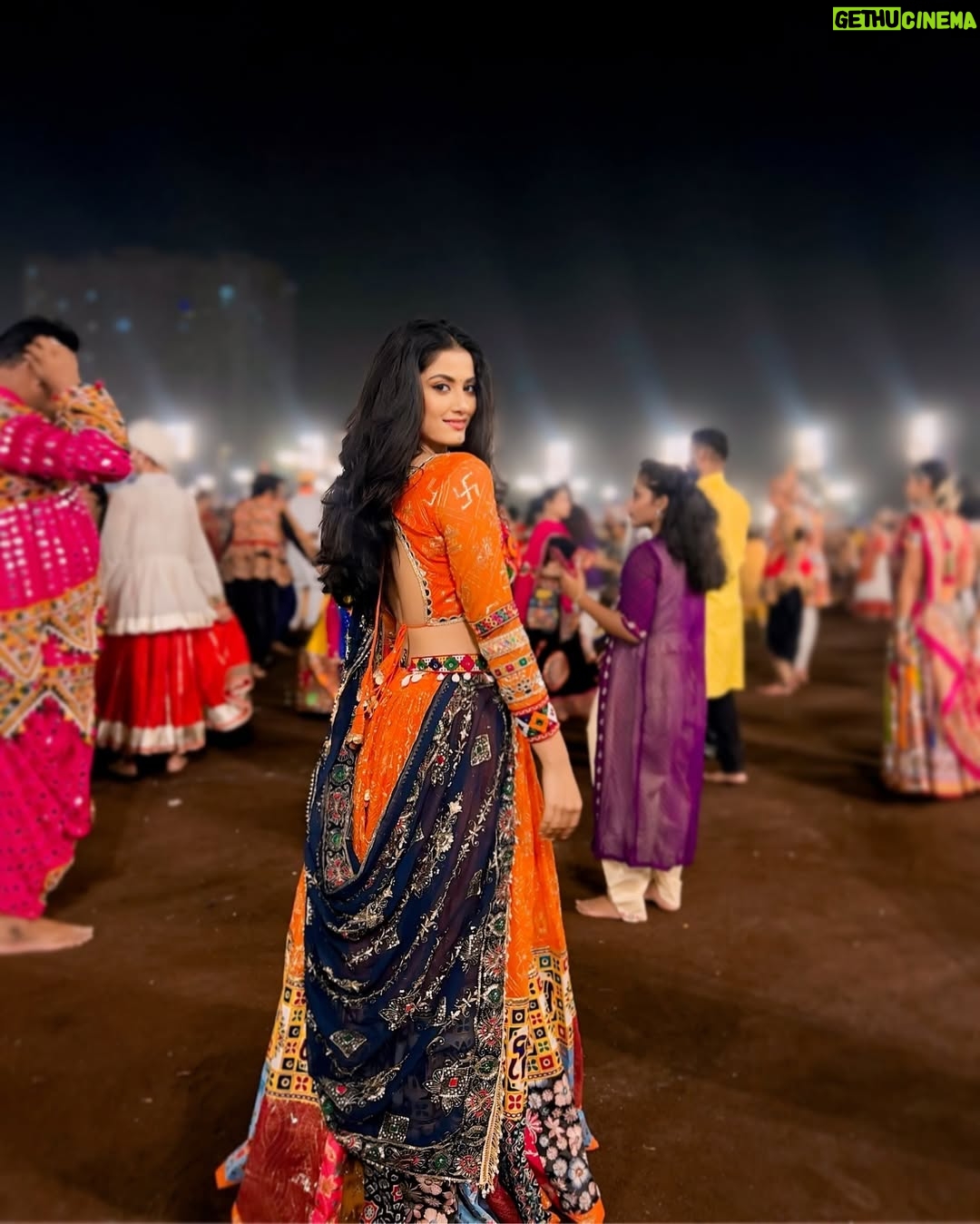 Astha Khandelwal - 54.3K Likes - With jhumkas that sing, hair that flows, and a Chaniya Choli that shines, I dance through the night. 🌙💫 
#GarbaQueen #twirlsoftradition 

#chaniyacholi #navratri #lehengacholi #lehenga #ghaghracholi #ethnicwear #garba #navratrichaniyacholi #designerlehenga #choli #indianwear #navratrispecial #kurtis #lengha #navratricollection #lehengas #designerblouse #indianfashion #indowestern #ghaghra #saree #lehengagoals #traditional #lehengablouse #bridesmaid #desifashion #lehnga