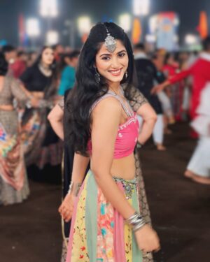 Astha Khandelwal Instagram - Twirl me in the moonlight, where the stars meet my soul,
In every Garba step, I find myself whole. 💫
Whispers of tradition, laughter in the air,
Dancing through life with grace and flair. 💃 
 #MoonlitTwirls #danceofthesoul 

#navratri #navratrispecial #garba #india #durgapuja #mumbai #jaimatadi #durga #festival #love #instagram #devi #maadurga #photography  #dandiya #navratricollection #garbanight #durgamaa #garbalover #hinduism #indianfestival #indian #dussehra #garbadance #happynavratri