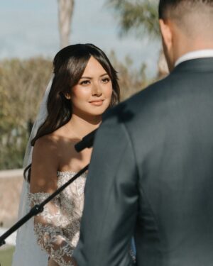 Aurélie Moeremans Instagram - I married the love of my life… and it was even more magical than I ever dreamed. The kind of day that makes you believe in timing, in prayers, in everything happening exactly how it’s meant to. Thank you for all the love 🤍my heart is overflowing. 04-25-25