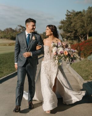 Aurélie Moeremans Instagram - I married the love of my life… and it was even more magical than I ever dreamed. The kind of day that makes you believe in timing, in prayers, in everything happening exactly how it’s meant to. Thank you for all the love 🤍my heart is overflowing. 04-25-25