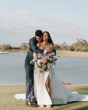 Aurélie Moeremans Instagram - I married the love of my life… and it was even more magical than I ever dreamed. The kind of day that makes you believe in timing, in prayers, in everything happening exactly how it’s meant to. Thank you for all the love 🤍my heart is overflowing. 04-25-25