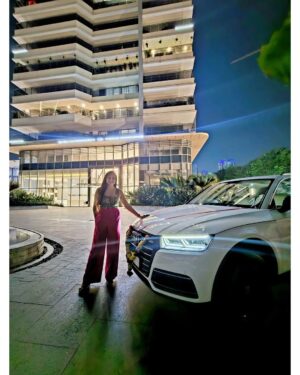 Avantika Khatri Instagram - LATEPOST !! One more AUDI in the hood… at this point, the valet needs a roster ! 😉 On a serious note - Feeling incredibly proud of what we’ve achieved together! Big wins, Bigger wheels - Proud of the hustle and Super-Super Proud of Us ! ❤️🧿
.
#KudiAK #AK #fulfilling #our #dreams #onemore #AUDI #AudiQ5 #in #the #hood #love #cars #lovedriving #loveus #hustle #believe #achieve #inspire #avantika #khattri #filmmaker #india #producer #actress #filmdirector #celebrity #avantikakhattrilatestpics #milind #avantikakhattri @directors_visions @avantikakhattri