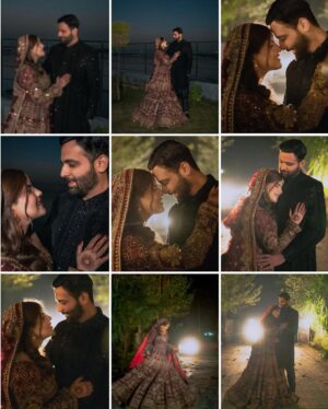Ayesha Ijaz Instagram - Ayesha & Hamza♥️
@ayeshaijazblog
@alluresalonspaofficial