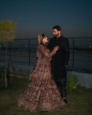 Ayesha Ijaz Instagram - Ayesha & Hamza♥️
@ayeshaijazblog
@alluresalonspaofficial