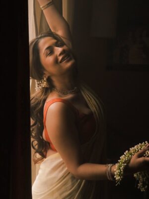 Azmeri Haque Badhon Instagram - 'Saree & Other Senses' 

Remember this series? Yes, we are back! ✨
And with who better than @badhon__hq to re-ignite this? 🪔
 
Concept, shoot & direction by Zeyran Juhie
Assisted by the OG @createwith_scorpiolady
Hair and make up by M.K. Hussen
Art direction & set : @createwith_scorpiolady
Jewelry partner @gluedtogether.handcrafted.art
DM TO BOOK FOR YOUR PERSONAL PHOTOSHOOT.

© Zeyran Juhie 2025

@photovogue