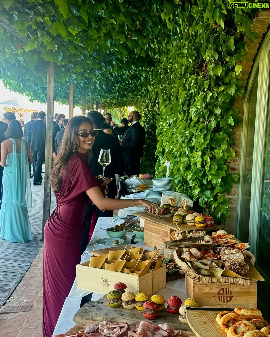 Banita Sandhu - 80.1K Likes - wine-ding down for the day 🍷