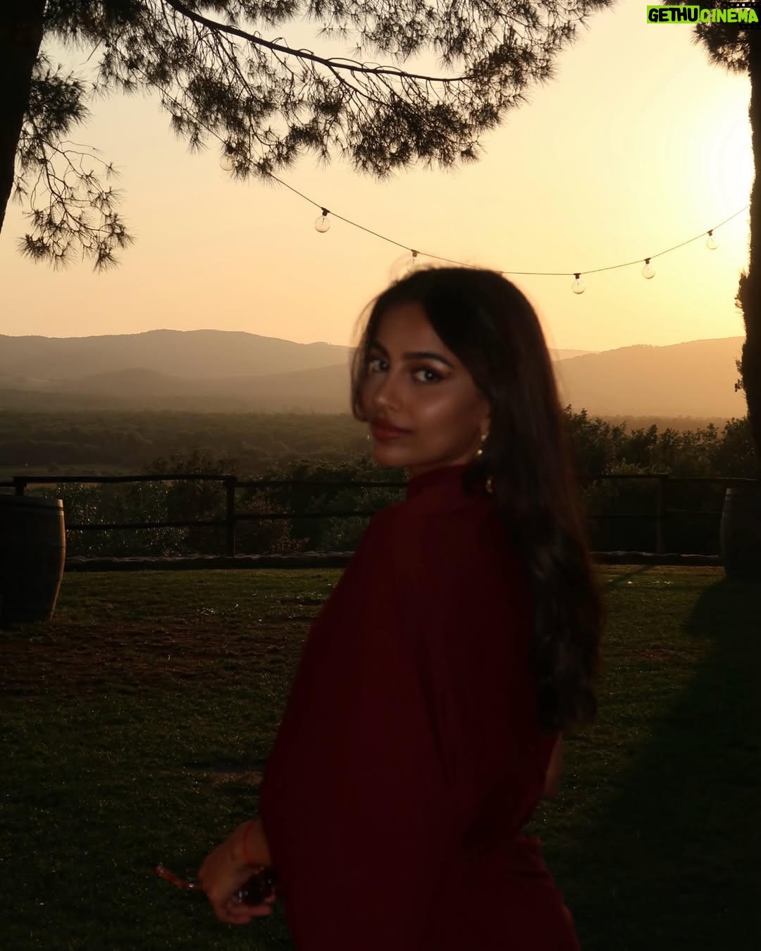 Banita Sandhu - 80.1K Likes - wine-ding down for the day 🍷
