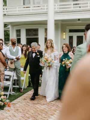 Barbara Dunkelman Instagram - 04.26.2025 // Our ceremony 🤍

Photos by @stephanienaruphoto