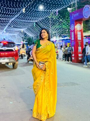 Barsha Patra Instagram - সপ্তমী রাত 🌸✨