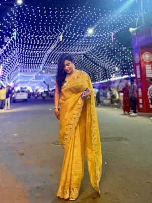 Barsha Patra Instagram - সপ্তমী রাত 🌸✨