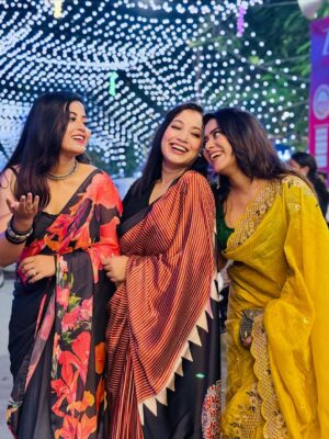 Barsha Patra Instagram - সপ্তমী রাত 🌸✨