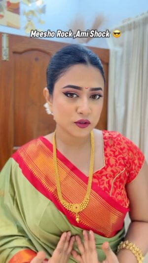 Barsha Patra Instagram - সস্তায় পুষ্টিকর 😎Comment "Link" For Saree, Blouse & Jewellery ❤️ Saree - Rs.409 Blouse - 265 ☺️ bhaba jae🙆🏻♀️