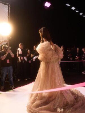 Behati Prinsloo Instagram - For one night we can all forget about everything and live in this dream of wings and glitter and gorgeousness together. This was my 12th show for @victoriassecret I’m grateful for every one of them. To the dream team who not only understood the assignment but crushed it @patmcgrathreal @jawaraw @adamselman @piergiorgio @carlynecerfdedudzeele @thelionsmgmt  thank you guys. what an honor to part of something so fun and iconic. 🪽🫶🏽🪽