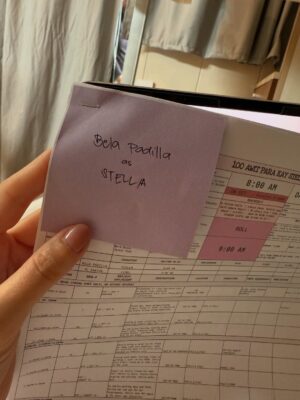 Bela Padilla Instagram - Picture wrap! ❤️

I didn’t think I’d be sad after finishing #100AwitParaKayStella but here I am wishing we had a  few more days. The last two shooting days were perfect! @j.c.santos and I were so in the zone and the scenes were so beautifully written that we gave performances that I think we both didn’t expect 😂 Kaps! Thank you for being our Fidel! Even if Stella doesn’t like sharing, she shares Fidel and his big, big heart with everyone who love him and his poems… 🥹 will always cheer you on, kahit hindi ako kasama mo sa ibang mga pelikua mo! 😂 direk @jplaxamana thank you for trusting us with these characters and this material. Thank you for knowing exactly what you want from us in your scenes. You have such a fascinating mind ❤️ ate @akstobias the captain of our ship! Thank you for being so cool on set and for always meeting us on our levels! Always love working with you. Pre-prod na tayo para sa next😂🙏🏻 tita @angelbarrachiel thank you po for helping us bring this story to where it is now, and then some!!! Your belief in my work pushes me forward, always! Love you tita June ❤️ @n_teehankee Noel! Your energy (kahit segue tayo lagi 😂) is so infectious. Thank you for seeing Stella the way you do, I’ve grown to love her more because of how you shot her in this film 🥹 your whole team (hi Dan!!!) was such a joy to be around. Thank you also for looking out for me always when the scenes are hard 🙏🏻 @kyleecharri as I’ve said before, thank you for joining the circus! So excited for everyone to meet Clyde and to see a different you in this film! ate @tekya_martin thank you for updating Stella’s look and adding a vulnerability to her through your expert hands! 💕 @larsmagbanua happy to be working with you again! Thank you for bringing the 100 world back! (PS, di ko alam kung sinabi na nila pero hiningi ko yung OG “Para Kay Stella” book of poems kagabi 🥹) Eivy and Maxine, Stella’s styling was so on point!!! PS: lahat ng damit niyo mababango 😂 thank you 💕 Kuya Jose salamat sa pagalaga at pagbugaw ng mga palaka 🥹 and to everybody who made this film happen again, maraming salamat po!!!

This is your Stella, signing off again, for now 😉

#100awitparakaystella