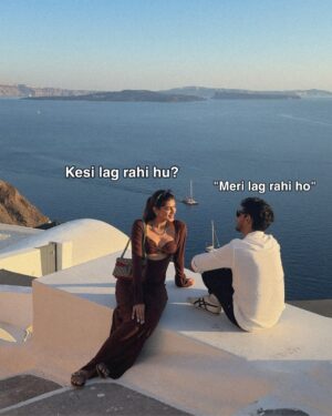 Bhavna Jain Instagram - Every man needs a “Bohot Marungi” woman in his life! 💯♥️

Send this to your partner ✨

#relatable #funnypost #couplegoals❤️ #couplefun #reallife #relatable #greece #vacation #pinterest 

(Couple post, funny post, relatable, kaleshi aurat, husband and wife, relationship goals, relatable post, pinterest couple, aesthetic)