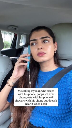 Bhavna Jain Instagram - Him   his phone = ♥️

I hope I’m not the only one suffering 😭

#couplegoals #funny #marriedlife #phone #husband #besthusband #funnyvideos #couplevideos #relationshipgoals #goals #relatable #relatableposts
