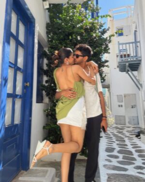Bhavna Jain Instagram - You deserve someone who never holds back their love. Someone who grabs your hand in public, no matter who is around to watch. Someone who kisses you on the forehead as often as the neck. Someone who says I love you every single time they feel the urge, because you deserve to hear those words as much as humanly possible.

#couplegoals #coupleinlove #greece #vacation #vacationfit #summeroutfits #pinterestinspired #relationshipgoals #summeringreece