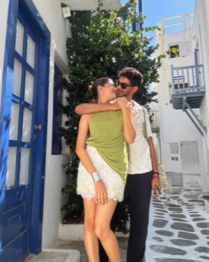Bhavna Jain Instagram - You deserve someone who never holds back their love. Someone who grabs your hand in public, no matter who is around to watch. Someone who kisses you on the forehead as often as the neck. Someone who says I love you every single time they feel the urge, because you deserve to hear those words as much as humanly possible.

#couplegoals #coupleinlove #greece #vacation #vacationfit #summeroutfits #pinterestinspired #relationshipgoals #summeringreece