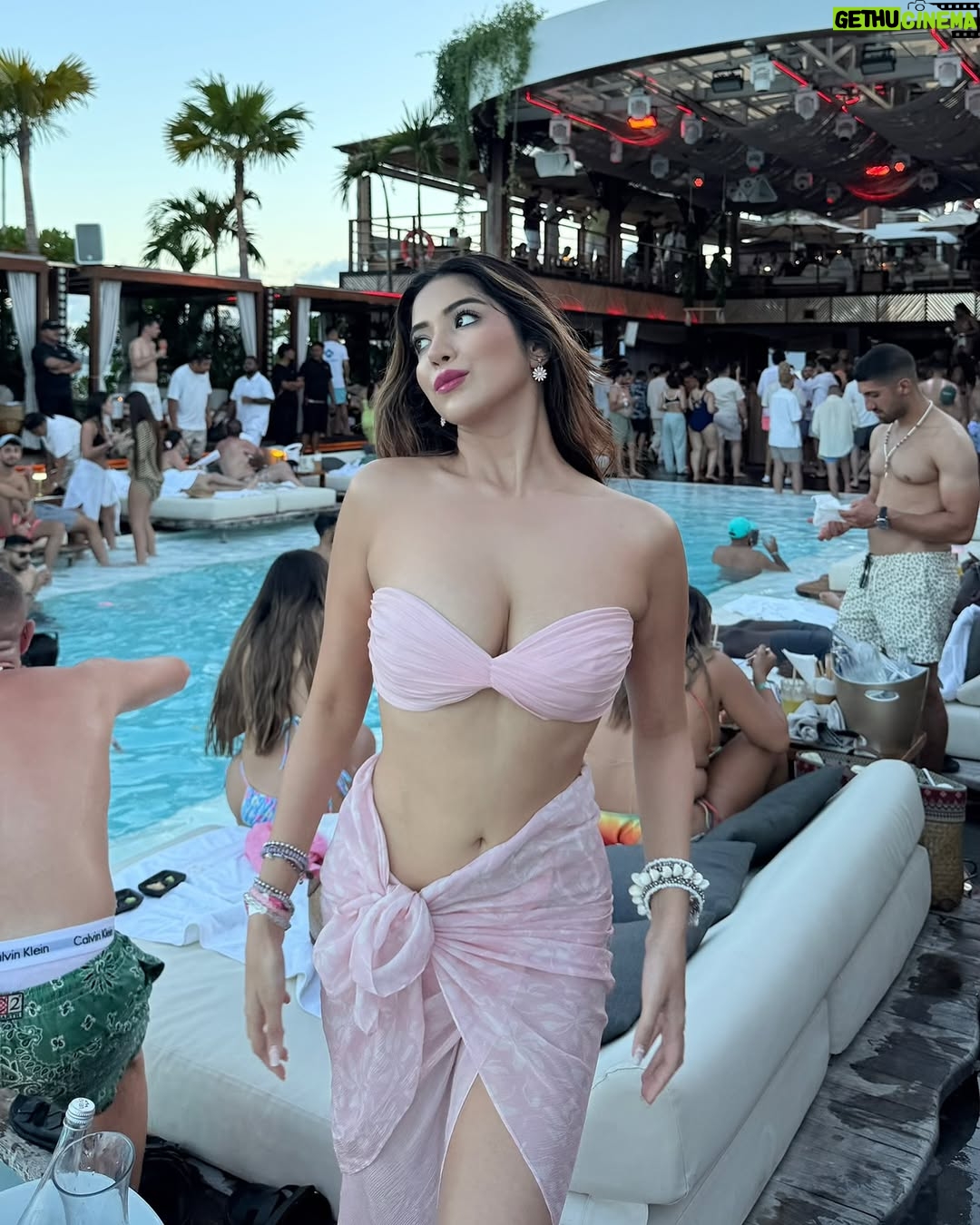 Bhavya Monga - 4.8K Likes - So wanted to spend my special day at the first floating club and it was insaneeee!! 
In @label_wildchild 🌼 
#yona #yonabeachclub #floatingclub #thailand #phuket #birthday