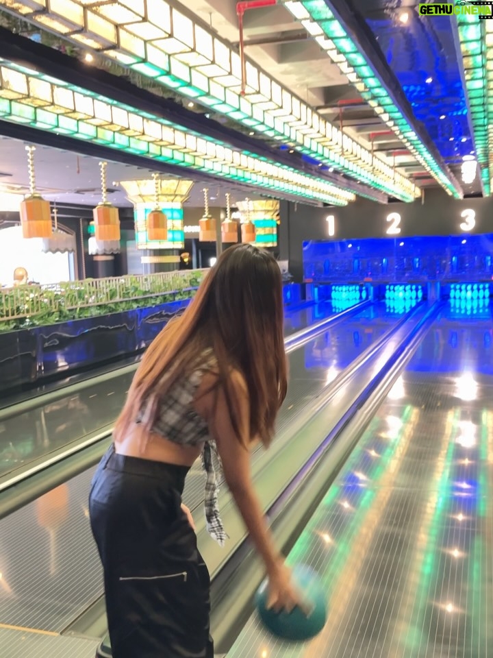 Bhavya Monga - 3 Likes - The last time I went out for fun and not wedding shopping 🫢
@thegamepalacio wearing @shopandyours 
#bowling #arcade #funtimes