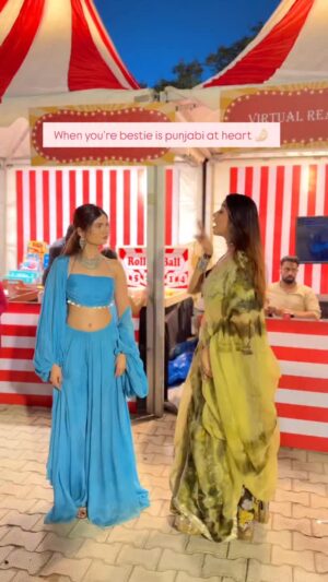 Bhavya Monga Instagram - I said garba, she heard balle balle š
.
.
.
#garba #besties #bestfriend #dance #garbaloversā¤ļø #navratri #navratrispecialā¤ļø