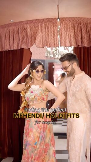 Bhavya Monga Instagram - Ft. @rishiandvibhuti 
Comment your fav fit✨🤌🏻
🧿
.
.
.
[ wedding, haldi, mehendi, shadi, outfits, couple outfits ]
#haldi #mehendi #couple #couplefits #mehendifits #weddingoutfits #coupleoutfits #viral
@weddingsutra @wedmegood @weddingbazaarofficial @wedabout @bridalaffairind @weddingz.in @zo_wed @mywedzy @shaadiwish @shaadifever @theweddingchamber
@allaboutweddings.in @wedjoin @indianweddingbuzz
@shaadisquad @theshaadiknot_
@shaadinvogue