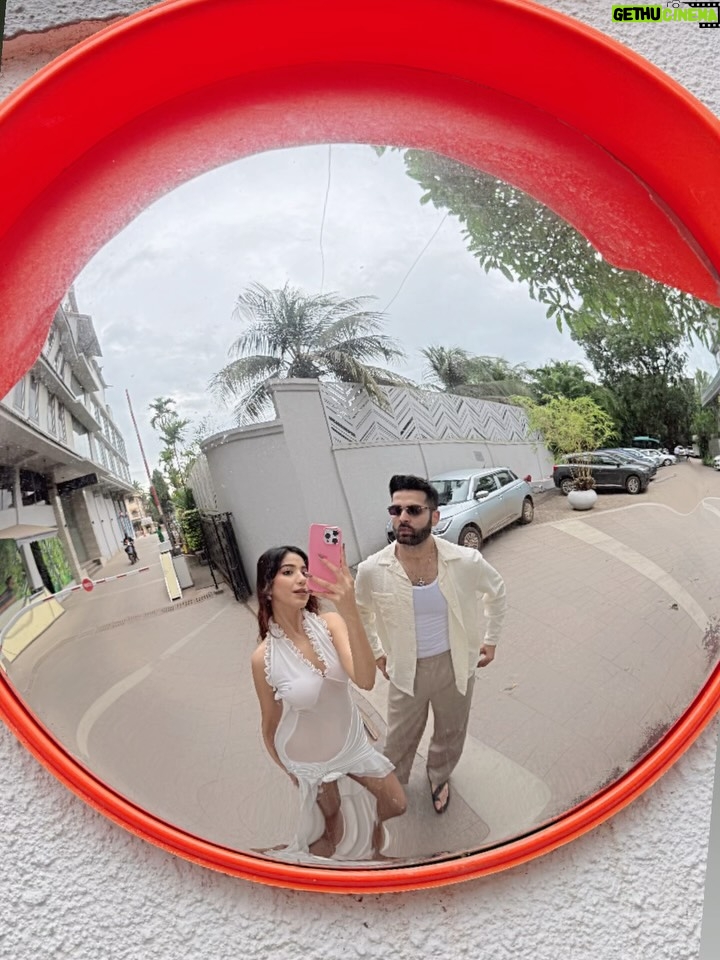 Bhavya Monga - 3 Likes - A short trip🤌🏻
Had a great time at @noahgoa_ ! Always been my fav✨
Wearing @ikaari.in 
#goa #travel