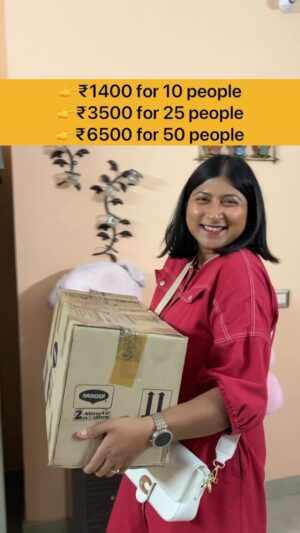 Bhawna Singla Instagram - Share this with party lovers😍🥰 @samagamfoods
Now you can order food in Bulk! 😍
#food #foodies #foodporn #foodpornshare #foodgasm #foodies #bulk #cafeholic