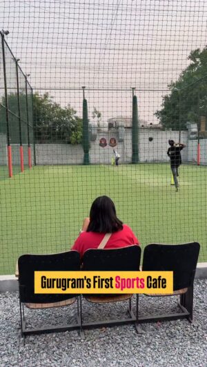 Bhawna Singla Instagram - Comment "Eat & Chill" will share price!
This is Delhi NCR's First Sports cafe🥰
Reasons to visit this cafe👇🏻
✅Play area for kids
✅Cricket ground
✅Football ground
✅Perfect for birthday parties
📍:- @hozhyo Sector 61, Gurugram
#cafe #chill #cricket #explore #gurugram #weekend #kids #kidstagram #cafeholic