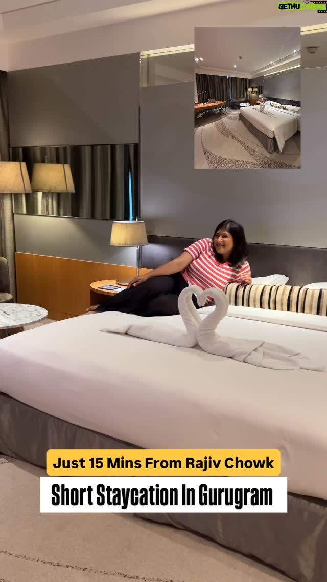 Bhawna Singla - 708 Likes - Comment “Staycation” will send booking link! 
Short staycation in Gurugram @hyattregencyggn 

Just 15 mins drive from Rajiv Chowk! My stay was good but faced so many problems! 

✅Front desk staff was not attentive 
✅Cake was not delivered on the special day! 
✅No decoration in my room 

Reasons to visit this property! 
✅Most beautiful pool 
✅Luxury rooms 
✅Awesome food 

📍:- @hyattregencyggn 

#gurugram #manesar #luxury #stayction #reel #viral #cafehopping #cafeholic