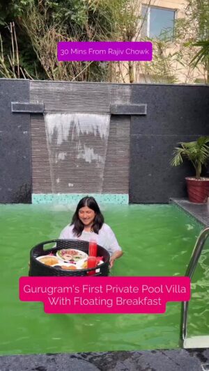 Bhawna Singla Instagram - Free floating breakfast for my followers! ❤️
First Villa with private pool & floating breakfast at affordable prices! @fortuneparkorange 😍😍❤️❤️
Save & share this video with your lovies❤️
Note:- Comment "Villa" will send everything in DM!