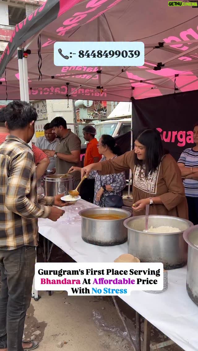 Bhawna Singla - 2K Likes - This is Gurugram's first place serving Bhandara at affordable price with no Stress
Share this with everyone! ❤️ @gurgaon_bhandarewala 

#bhandara #gurugram #gurgaon #reel #cafeholic