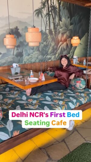 Bhawna Singla Instagram - Tag someone with whom you want to rest here👇🏻❤️🥰
India's first cafe offering most beautiful and comfortable seating area✅❤️
📍:- Gurugram, sector 85, @socialoffline
#sunday #weekend #sundaymornings #weekenders #gurgaon #gurugram #india #delhincr #explore #cafeholic