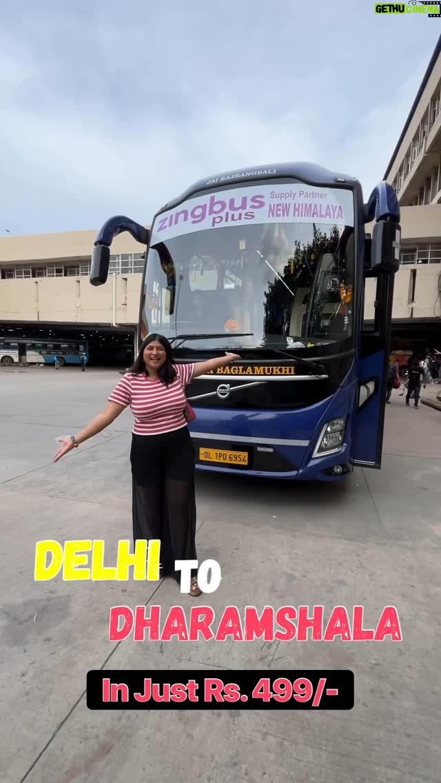Bhawna Singla - 1.6K Likes - Delhi to Dharamshala at just Rs. 499/- @zing.bus 💕💕
You can’t miss to travel in most luxury/comfortable bus!

Use code ZINGPASS and get route pass at just rs. 10/-

#himachal #bus #luxurybus #travel #travelgram #travelnow #reel #viralreels #ac #zingbus #gurugram #delhincr #mountains #cafeholic