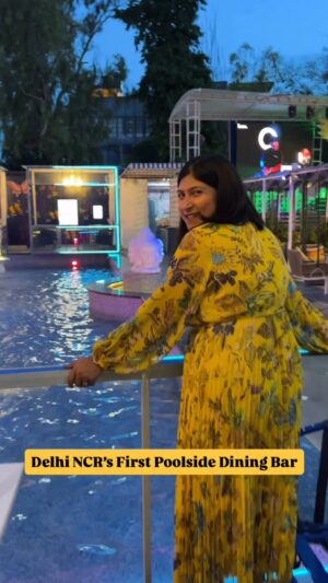 Bhawna Singla Instagram - Delhi’s first Poolside Dining Bar❤️😍 You can’t miss this ultimate dining place❤️
✅Ultimate poolside dining
✅Swing seating
✅Igloo seating
📍:- Punjabi Bagh, @pankh_delhi
#delhi #delhifood #delhicafes #bar #restaurant #delhicafés #influencer #cafeindelhi #reels #poolside #poolseating #summer #poolsidedinner #family #cafeholic