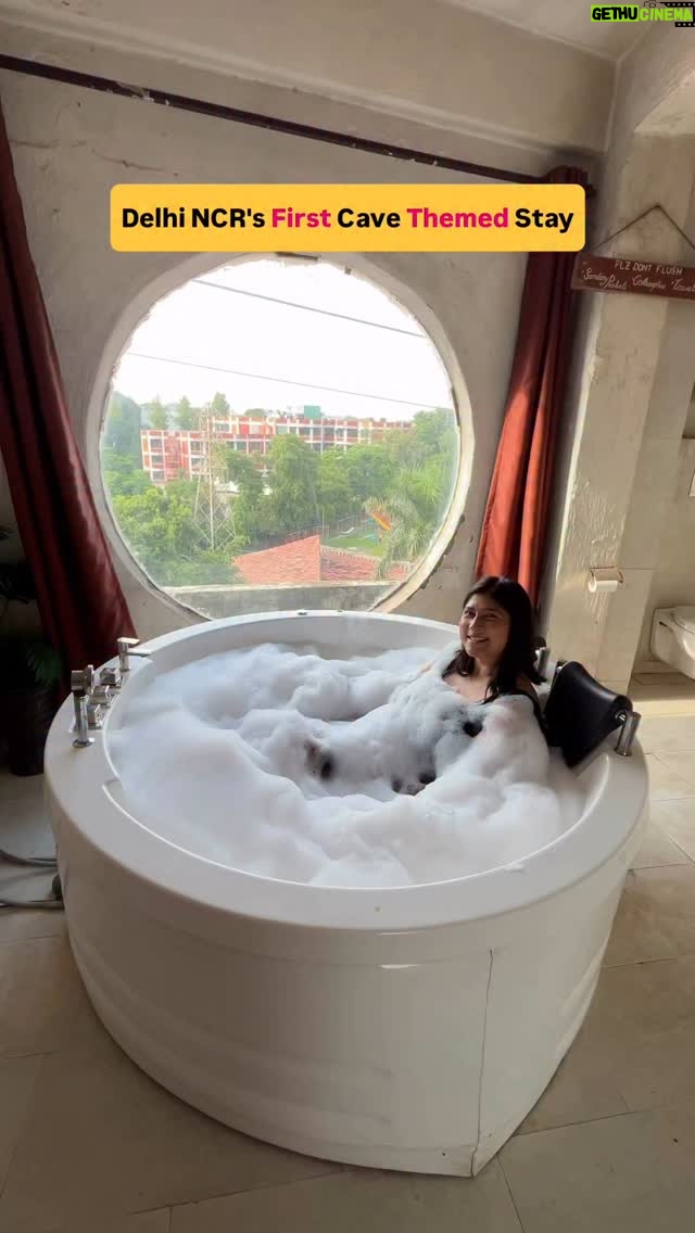 Bhawna Singla - 4K Likes - Comment "Cave" for booking link! 
Normal Jacuzzi❌
This round Jacuzzi is worth trying✅❤️

Reasons to try this property @cavesbycraftels 
✅Couple friendly 
✅You can easily reach by Cab
✅Most happening Jacuzzi 

PS:- No lift is there, you have to go by Stairs! 

#jacuzzi #cave #caves #delhincr #hotel #couple #couplefamily #couplefriendlyhotels #jacuzzis #jacuzzitime #jacuzzivibes #unmarried #married #couples #date #staycation