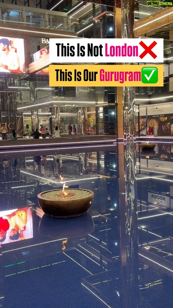 Bhawna Singla - 4.5K Likes - Can you guess this most iconic location in Gurugram? 
Comment below👇✅

Hint:- Here is @nycinemas_official 

[ Influencer, Gurugram, Gurugram city, delhi NCR, Millennium city Gurugram, Gurugrammers, Cafeholic]