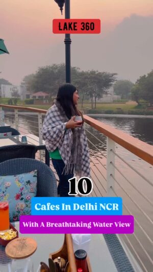 Bhawna Singla Instagram - Cafes with waterview? Yay Or Nah?
#cafes #waterview #delhincr #romance #waterview #fountain #lake #delhi #cafeholic