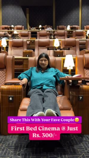 Bhawna Singla Instagram - Most Affordable Bed Cinema starting @ Just Rs. 300/-❤️❤️
Comment "Booking" Will send link🥰❤️
Best time to visit this cinema is early morning❤️❤️
📍:- @uscinemasindia Noida,
#uscinema #movies #greaternoida #uttarpradesh #movieexperience #movietheater #theatre #bed #recliner #bedcinema #bedlounge #luxury #movies #cafeholic