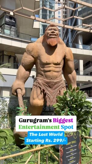 Bhawna Singla Instagram - You can't miss this biggest Entertainment spot In Gurugram❤️
Reasons to visit this biggest street of Gurugram👇🏻
✅Kids friendly
✅Budget friendly
✅Free valet parking
✅Most happening event for kids
✅Many cafes for dining! You can also try @thecalmcup 😍😍
The Lost World
21st March To 30th April
Ticket Price: Rs 299 (For Single Parent & Single Kid)
Ticket Price: Rs 499 (For Two Parent & Single Kid)
Ticket Price: Rs 599 (For Two Parents & Two Kids)
Save & share this video!
Location in the end of the video!
#kids #parents #gurgaon #activities #viral #kidos #kidswithstyle #entertainment #wildanimal #animal #animalofinstagram #kidsinspo #entertainments #wildlifeindia #tiger #mammoth #woollybear #woollyshiba #cafeholic