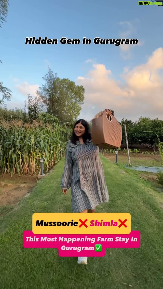 Bhawna Singla - 1.1K Likes - Comment "Price" will send every detail! 
This is Gurugram's most happening farm stay! 
Reasons to visit this farm
✅Kids friendly
✅Mountains vibes 
✅Family friendly 
✅Ultimate Village experience

Save & share this video and make a plan now!

📍:- @the_orchard_escape Tauru, Gurugram 

#sohna #farm #farmstay #village #nature #naturefriendly #kidsfriendly #farm #farmlifebestlife #farmhouse #familygames #familygathering #nightout #weekend #weekendvibes #cafeholic