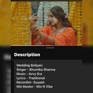 Bhumika Sharma Instagram - Kya aap dekh rhe hai ? “Dil ko rafu karr lei” agar nahi to abhi ja k dekhiye only on youtube channel @dreamiyatadramaa , by @sargunmehta @ravidubey2312
Star cast - @nirmalrishiofficial @karanvgrover
@ayeshaakhan_official
Episode - 6
Wedding Boliyan:
Singer - Bhumika Sharma
Music - @avvysra
Lyrics - Traditional
Recordist- Suyash
#bhumuoye
#dreamiyataentertainment #dilkorafukarrlei #drama #explorepage #singer