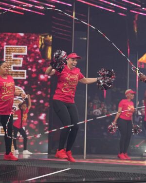 Bianca Crawford Instagram - Gear & Entrance Piece: MADE BY ME
greatEST Gear of ALL TIME
🌹🌹🌹🌹🌹🌹
When I was a little girl my Mama asked me what I wanted to be when I grew up and I said “I want people to throw roses at my feet”.she was confused, but we eventually realized I saw someone on tv performing; receiving a round of applause as people threw roses on stage. Basically, I was saying I wanted to perform. I wanted to entertain. I wanted to pour so much of myself into something that it would make people feel so much and have them jumping to their feet! When you work hard and succeed (success is your own definition) you will get your flowers!

I’ve poured so much of myself into what I do. I love what I do. I’m GREAT at what I do, but that doesn’t mean I don’t get tired, frustrated, overwhelmed, burnt out… I work my ASS off INSIDE AND OUTSIDE the ring because I want to be remembered as someone who earned and deserved EVERYTHING they have gotten, I want to be remembered as someone who entertained you and made you feel something, I want to be remembered as an innovator never duplicator, a trendsetter, and history maker, a one of a kind generational talent that makes a difference in an impactful way and changed the game.
Win or lose I love what I do. Win or lose I’m always proud of the body of work WE do. And win or lose I’ll never let up.

My family has always been my biggest supporters and they have always been with me every step of the way. this #wrESTleMania was special because they were even out there with me.  My step daughter was in my entrance jump roping with her braid. I almost broke hugging her and my parents and husband were with me in my entrance. I was so overwhelmed with time and making my gear. My parents flew down on my bday and we all collectively made this entrance piece. It was a full circle moment of telling my Mama I want people to throw roses at my feet as a kid to now being in WWE and having my mama & daddy toss roses to me & @montezfordwwe as we tag teamed to make this piece. 
I’m walking in my purpose and damn it win or lose cheers or boos “it is what it is”. WE did that yesterday and I’ll be damned if I didn’t get my flowers!
#ESTofWWE