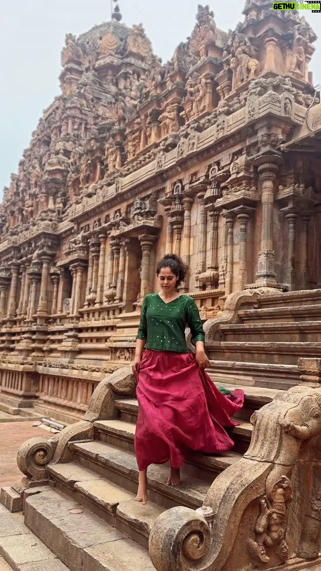 Bindu Madhavi - 55.8K Likes - Weekend vibes these days…. 

Thanjavur & pondi