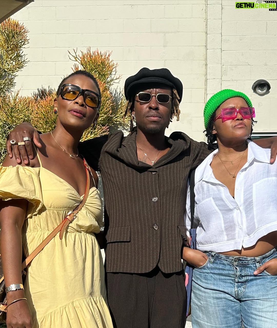 Bonnie Mbuli - 4.9K Likes - That feeling of sun on my eyelids ☀️, Congratulations @ndzube_studio  on your new show, it’s exquisite, and  @bubumazibuko on your beautiful new adventure ✨⚡️💫☀️⭐️