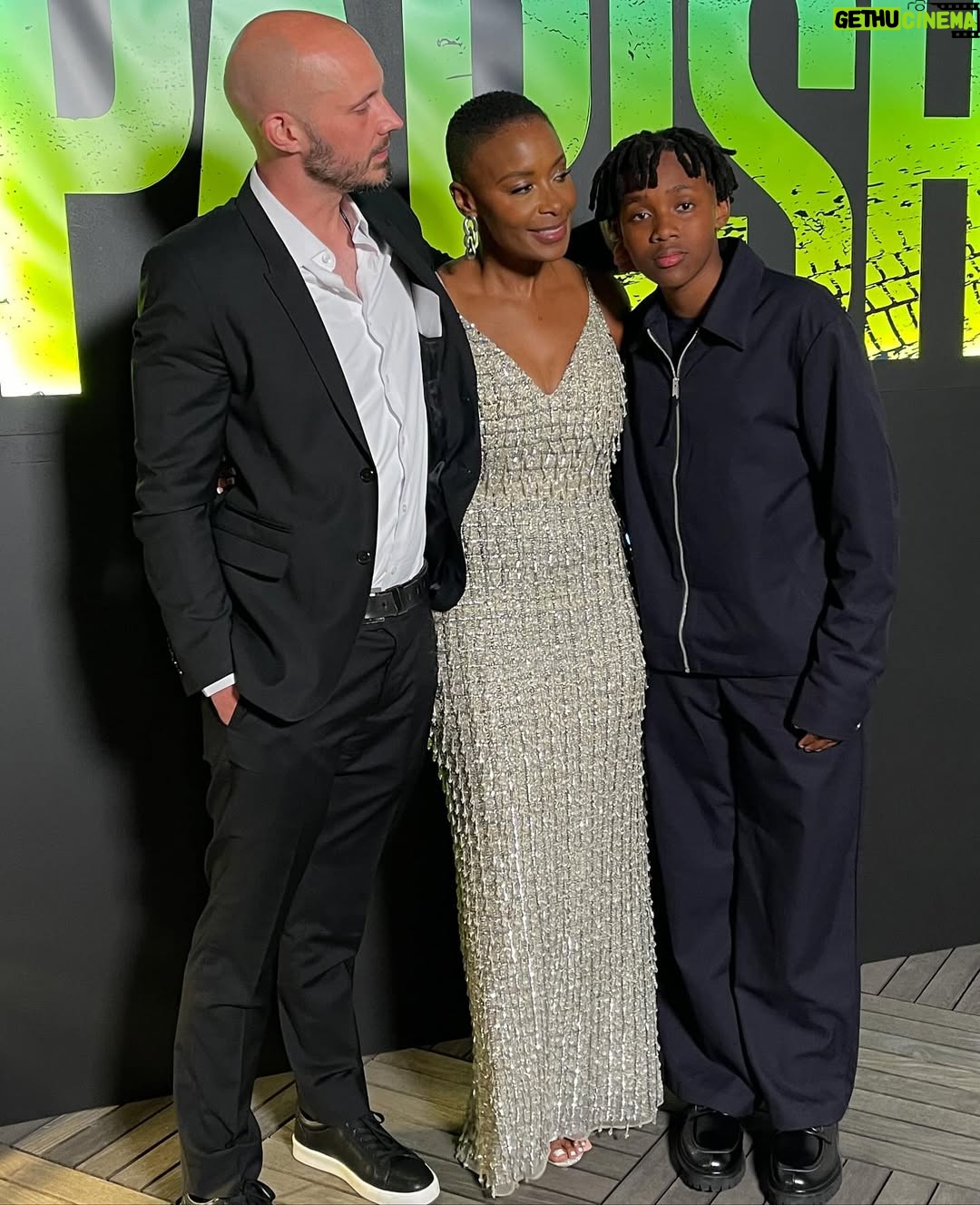Bonnie Mbuli - 11.1K Likes - Accompanied by my bodyguards tonight, one calls me boss and the other calls me bruh!  My third bodyguard @hanniel_henna had to tend to some business ❤️ back in SA , you are missed. #Parish #family